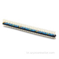2.54mm 핀 헤더 이중 행 직선 SQ0.64mm